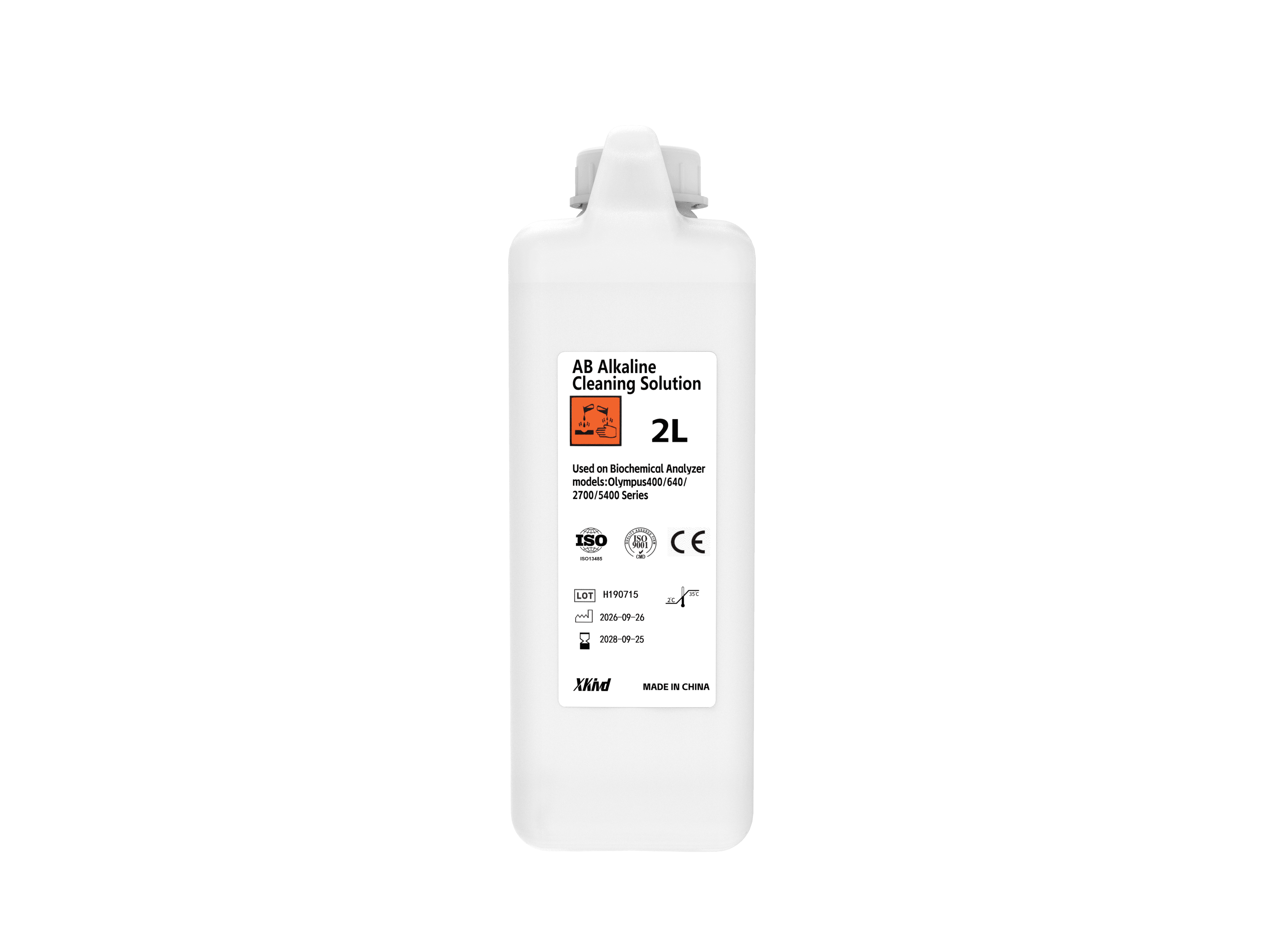 AB Alkaline Cleaning Solution 2 L 1
