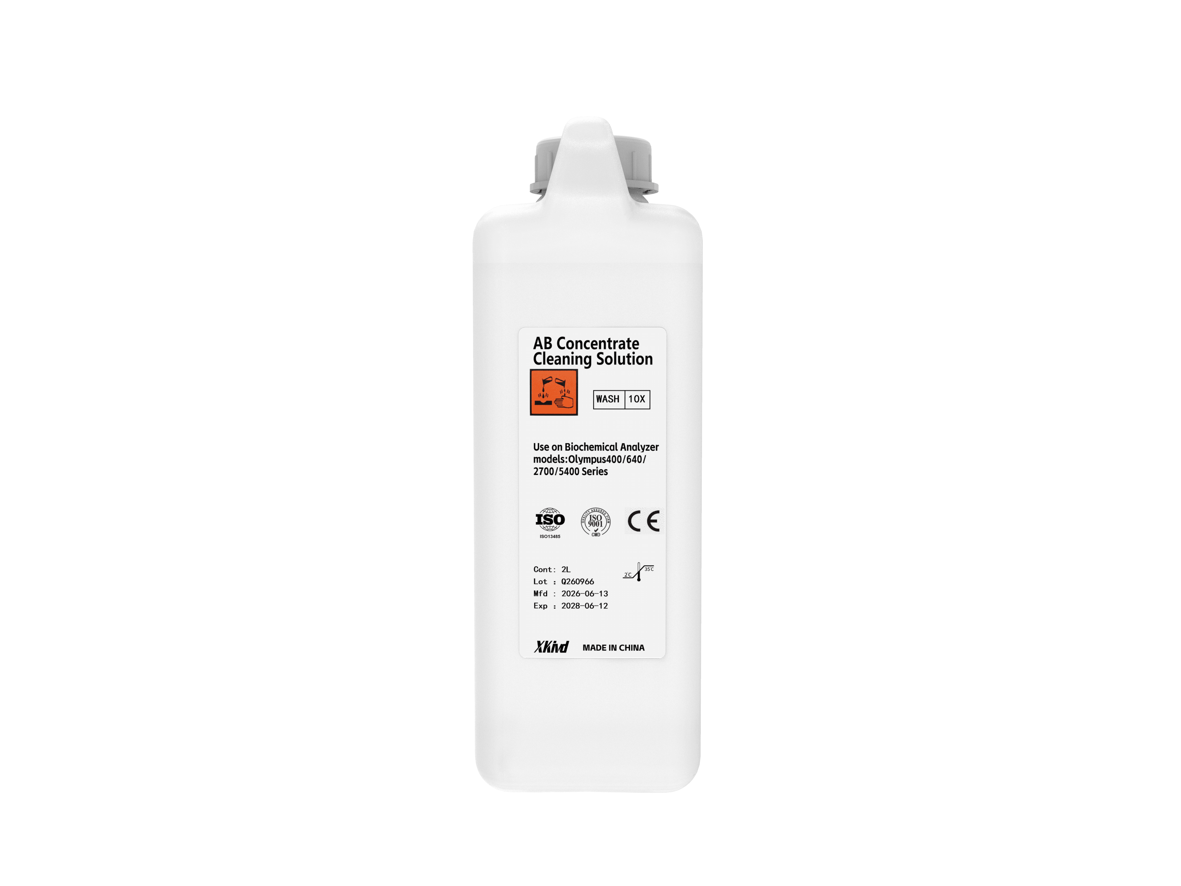 AB Concentrate Cleaning Solution 2L 1
