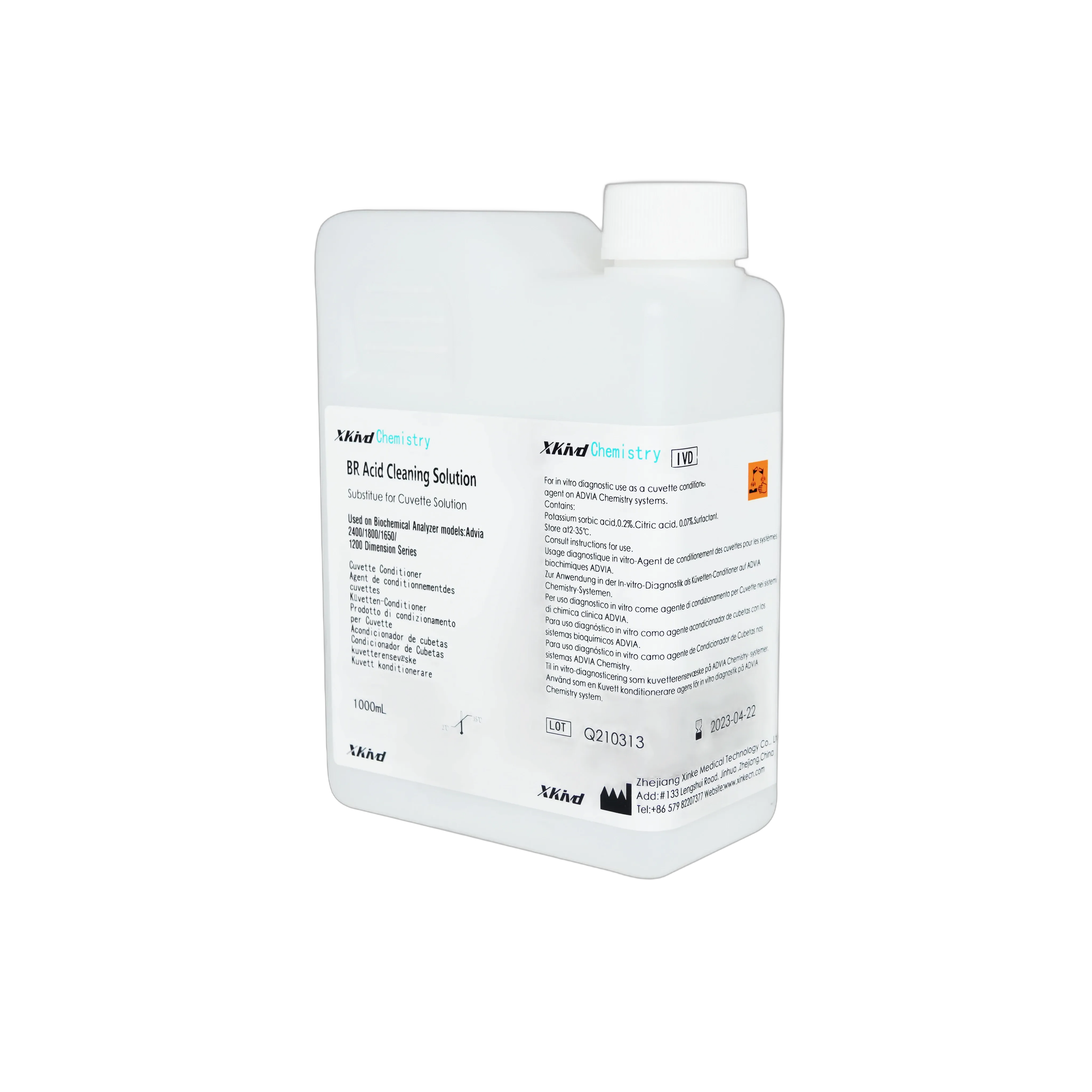 Biochemistry BR Acidic Cleaning Solution 1