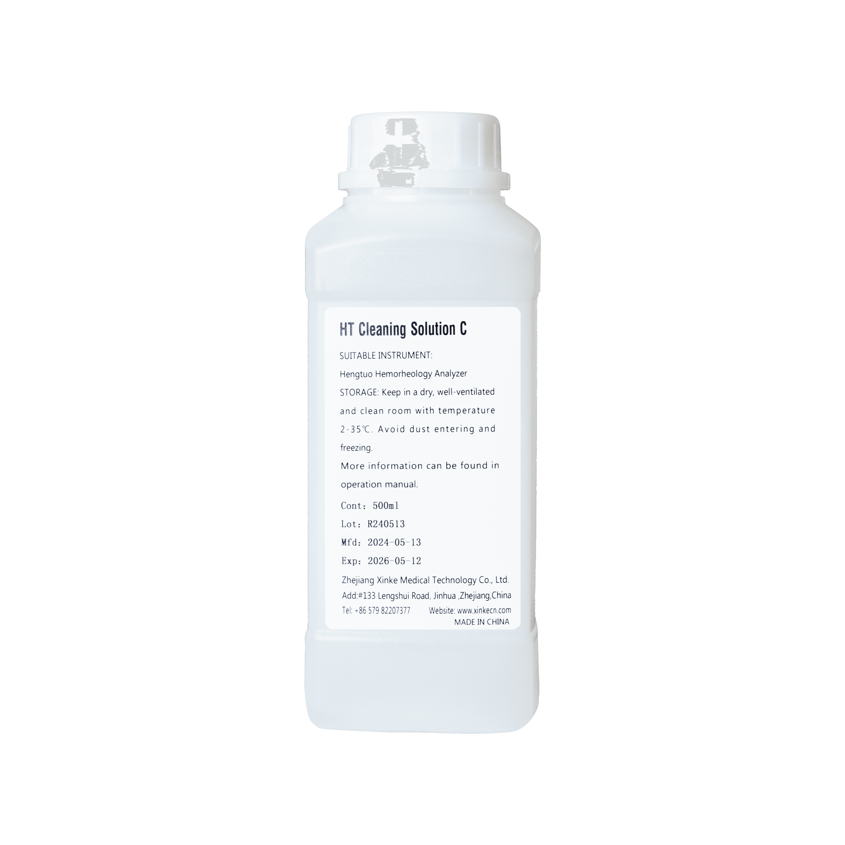 HT Hemorheology Analyzer Cleaning Solution C 1