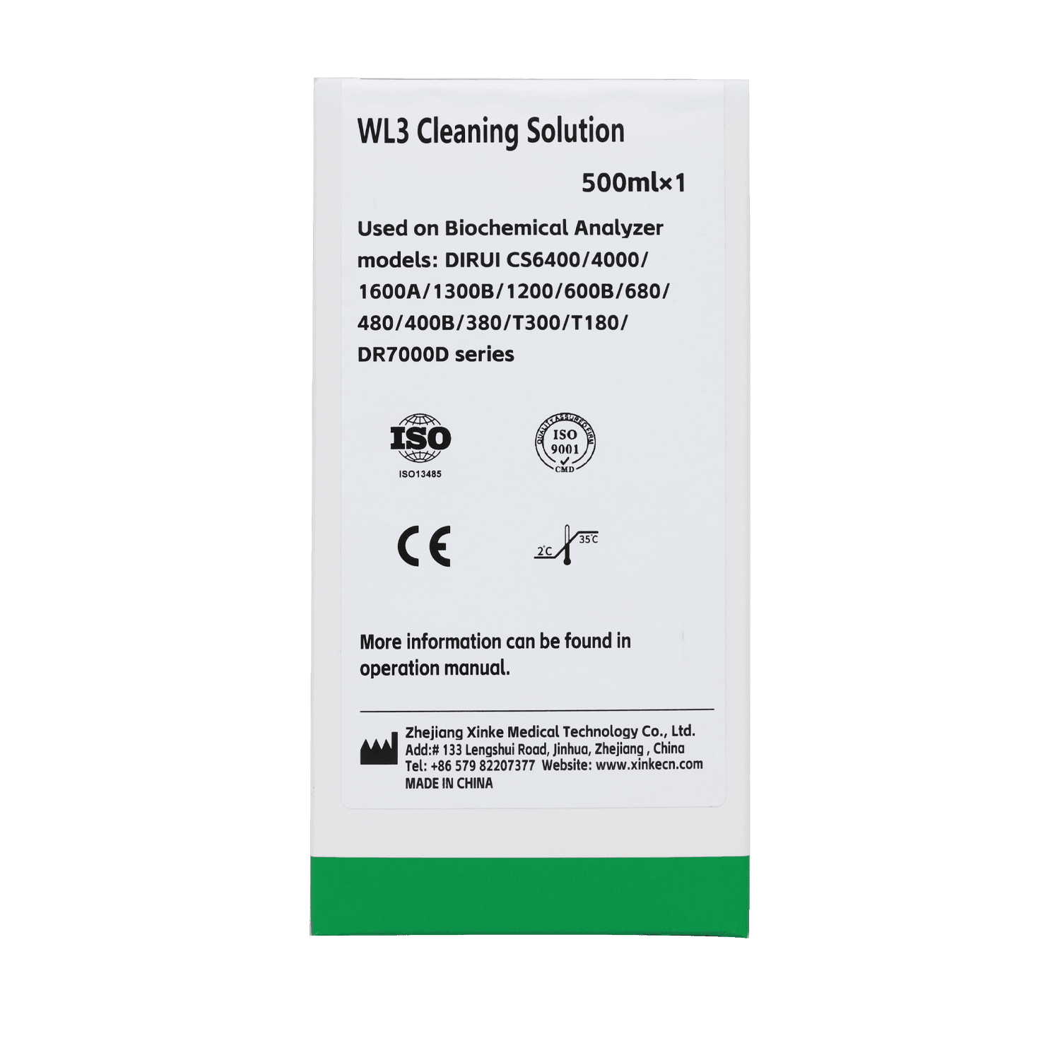 WL3 cleaning solution